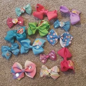 Jojo & Disney Princess Clip-in Bows 🎀
